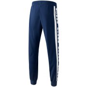Pantalon sweat 5-CUBES Erima  homme bleu marine/blanc - 