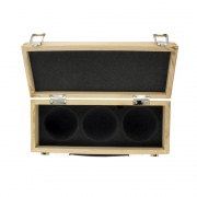 COFFRET EN BOIS POUR TRIPLETTE - 