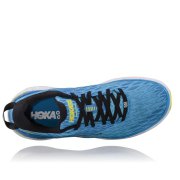 CHAUSSURES DE RUNNING HOKA ONE ONE VANQUISH 2 HOMME (Blue graphite/Acid) - 