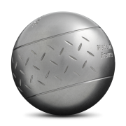 JEU DE 3 BOULES DE PETANQUE LOISIRS OBUT INOX SUN - 
