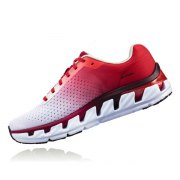 CHAUSSURES DE RUNNING HOKA ONE ONE ELEVON FEMME (White/Cherries Jubilee) - 