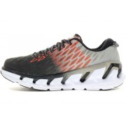 CHAUSSURES DE RUNNING HOKA ONE ONE VANQUISH 2 HOMME (Grey/Orange Flash) - 