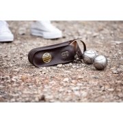 SACOCHE VINTAGE CUIR MARRON OBUT - 