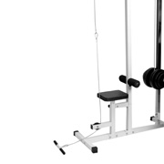 STATION DE MUSCULATION POUR TRACTION ET TIRAGE AVEC CHARGE GUIDEE - 