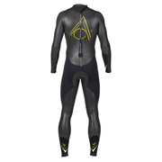 COMBINAISON EN NEOPRENE HOMME AQUA SPHERE PURSUIT noire et jaune - 