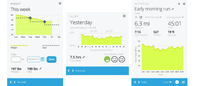 captures vivofit
